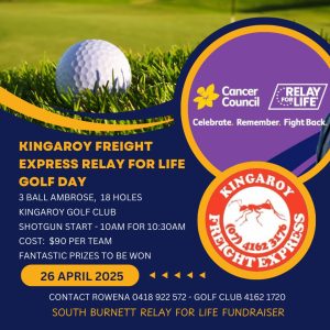 Relay for life Kingaroy Golf Club