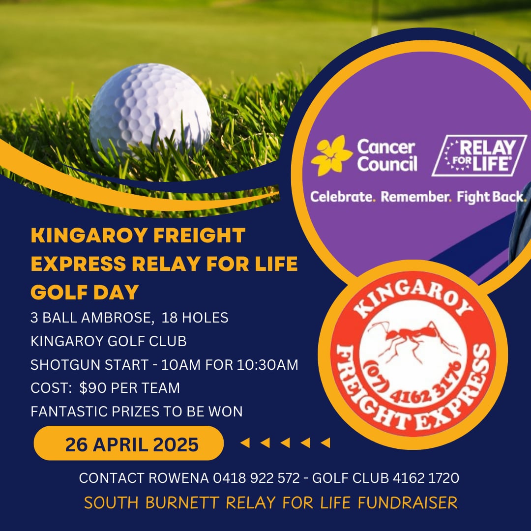 Relay for life Kingaroy Golf Club