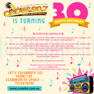 Crow FM Birthday