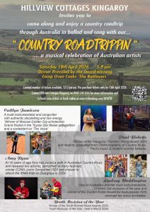 Country road trippin at Hillview Cottages