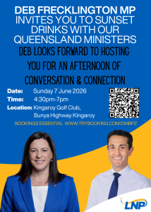Deb Frecklington Invitation