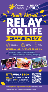 Relay for life South Burnett 2026